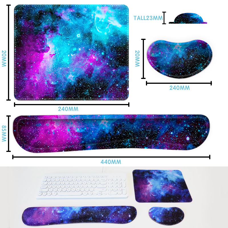 Wrist Mouse Pad Set (20*24cm)